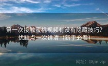 第一次接触蜜桃视频有没有隐藏技巧？优缺点一次讲清（新手必看）