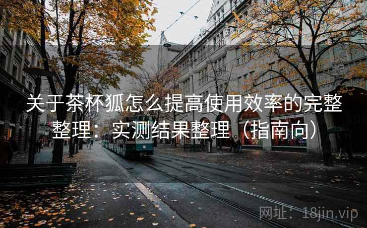 关于茶杯狐怎么提高使用效率的完整整理：实测结果整理（指南向）  第2张